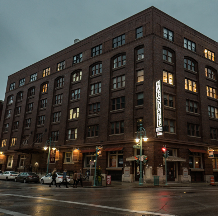 Marshall Building Dusk