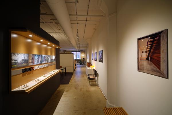 Burns Architecture entrance corridor