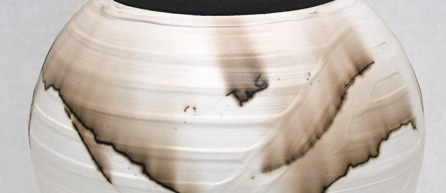 Horse Hair Pottery by Lionel Mindin